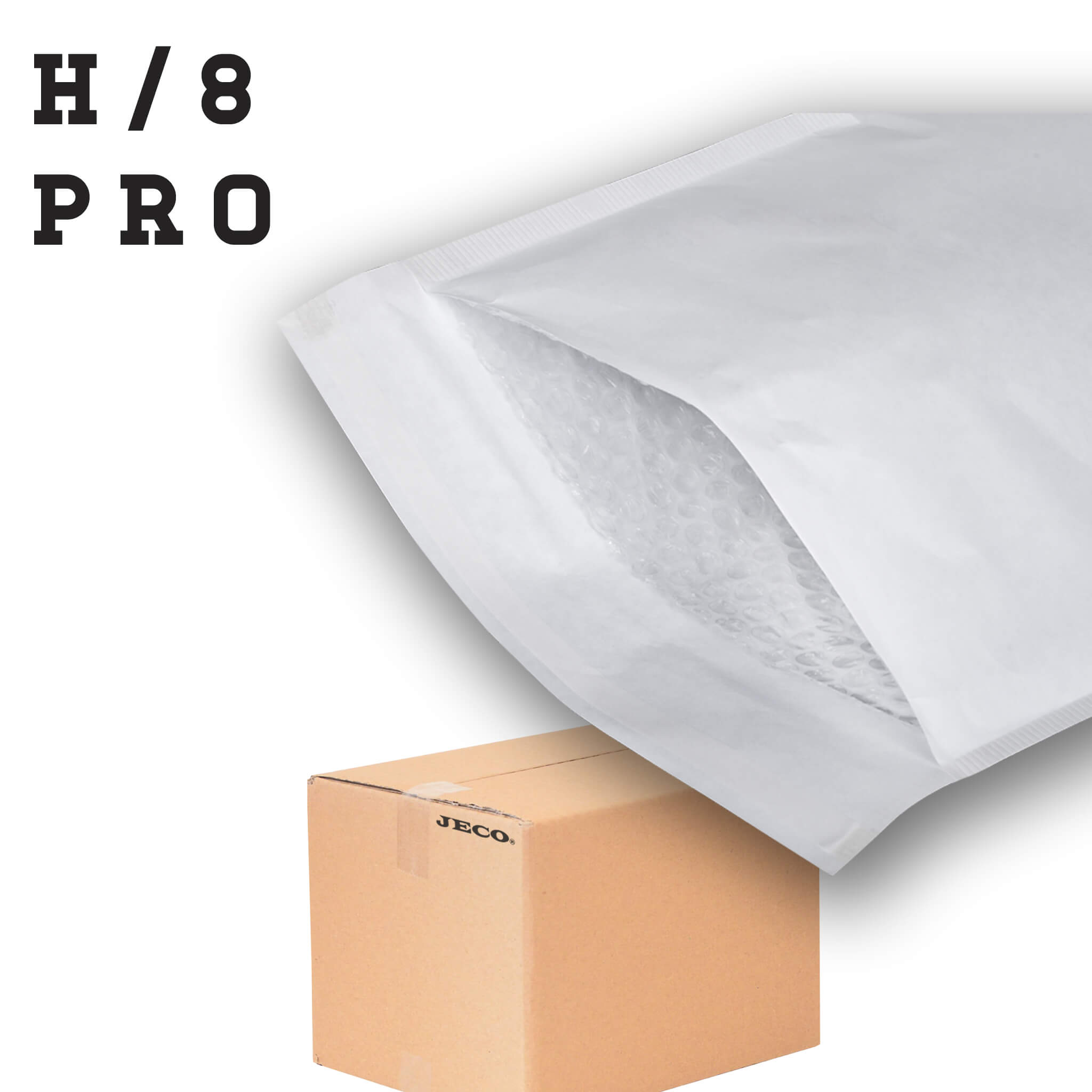 Enveloppe bulle Mail Lite JoviMail® blanche taille H/5 - 270x360